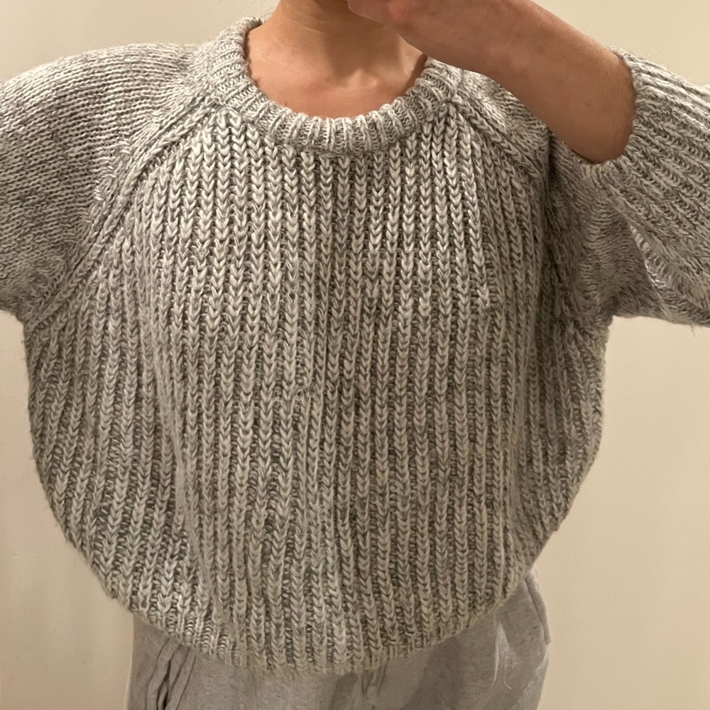 Heather Gray Long Sleeve Sweater